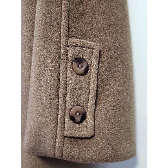Unbranded  50's Vintage Coat Union Made Brown Size 20 - Picture 4 of 12